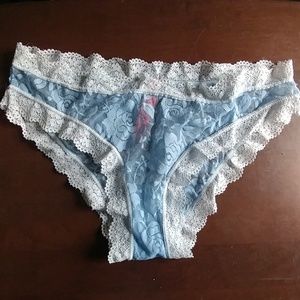 Blue lacey Panties